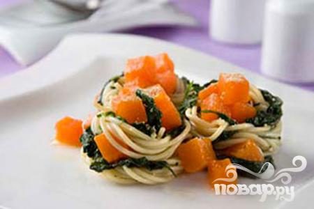 Рецепт Спагетти с тыквой