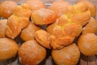 Сдобные пирожки с творогом