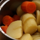 Рецепт Картофельная запеканка с курицей и шпинатом