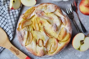 Немецкий яблочный блин