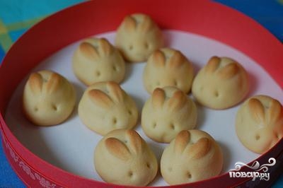 Рецепт Пасхальные хлебцы Зайки