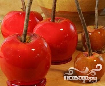 Рецепт Яблоки в глазури