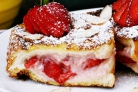 Французские тосты с фруктовой начинкой