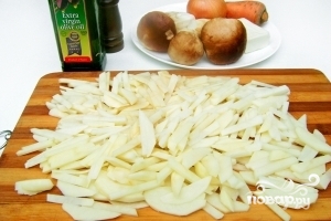 Рецепт Суп грибной с плавленым сыром