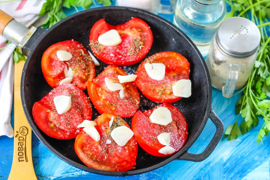 Жареные помидоры на зиму - пошаговый рецепт с фото на Повар.ру