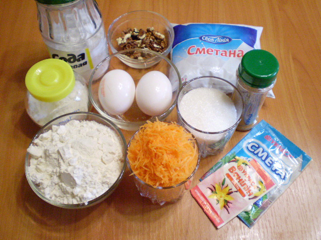 Рецепт Морковный торт