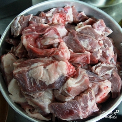 Рецепт Свинина с каштанами