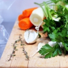 Рецепт Суп с морковью, пастернаком и клецками