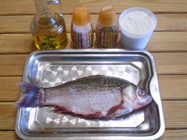 Рецепт Жареная речная рыба