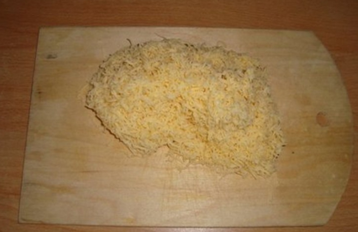 Рецепт Лаваш с крабовыми палочками и сыром