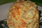 Куриный салат с морковью