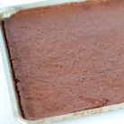 Рецепт Праздничные шоколадные пирожные с глазурью