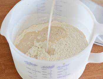 Рецепт Дрожжевое тесто на сковороде