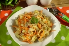 Салат с морковкой и грибами