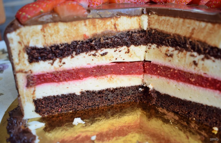 Муссовый торт рецепт с фото пошагово в домашних условиях