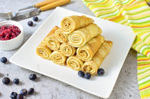 Блины на сливках