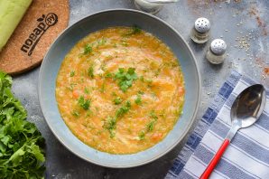 Суп-пюре из кабачков и авокадо