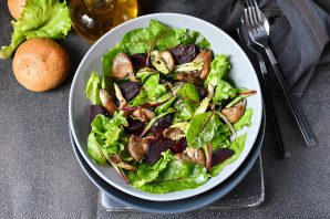 Постный салат