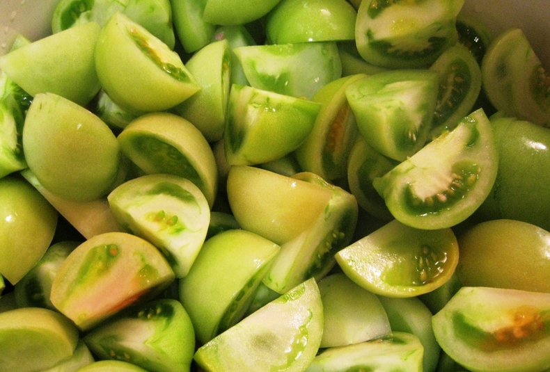Рецепт Аджика из зеленых помидоров