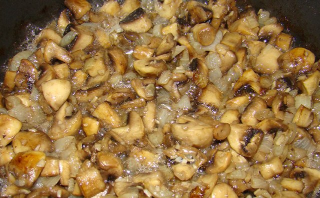 Рецепт Лаваш с грибами и сыром