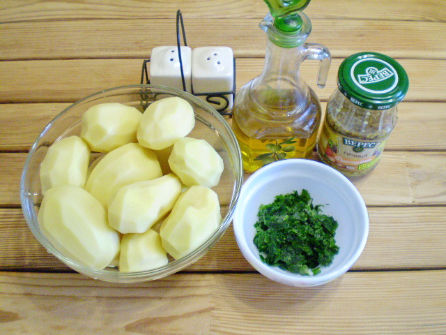 Рецепт Картошка с зеленью