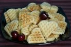 Вафли для электровафельницы сердечками