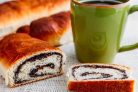 Маковый рулет из дрожжевого теста