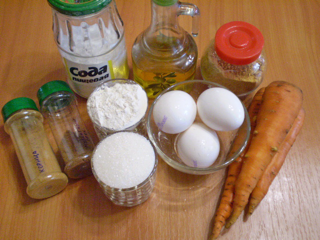 Рецепт Морковный пирог