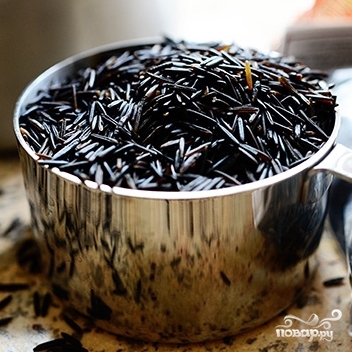 Рецепт Блины с черным рисом