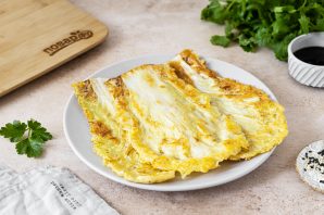 Корейские блинчики из пекинской капусты "Бэчу-чон"