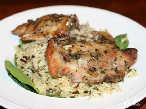 Рецепт Курица с щавелем