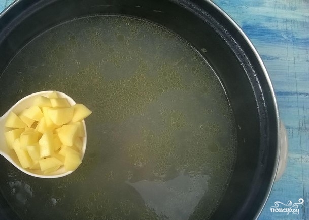 Постный суп с гречкой