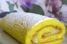 Лимонный рулет