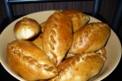 Печеные пирожки с картошкой