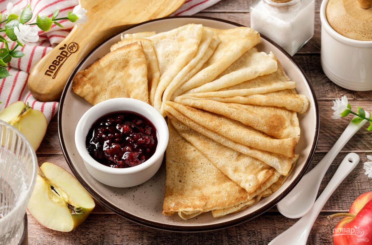 Постные блины