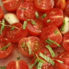 Рецепт Паста с запеченными помидорами и спаржей