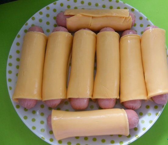Рецепт Картофельная запеканка с сосисками