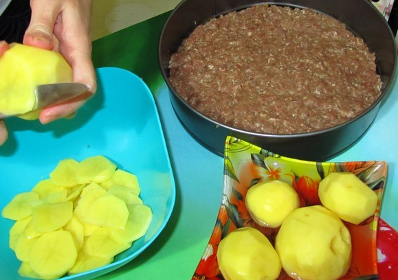 Рецепт Запеканка с мясом и картошкой