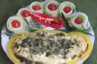 Красная рыба под соусом