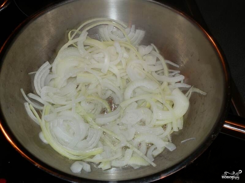 Рецепт Салат с фасолью и опятами