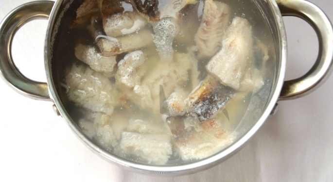 Рецепт Латвийский молочный суп с рыбой