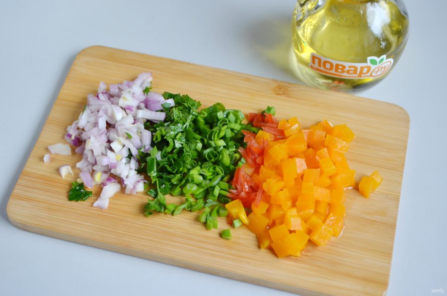 Мексиканский салат из кукурузы