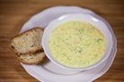 Чеддерский крем-суп с брокколи