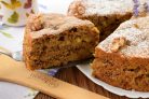 Яблочный пирог с орехами Рассвет