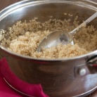 Рецепт Салат из рисовой лебеды и запеченных помидоров