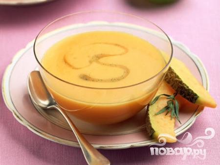 Рецепт Суп из дыни с сиропом