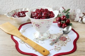 Конфитюр из вишни с агар-агаром