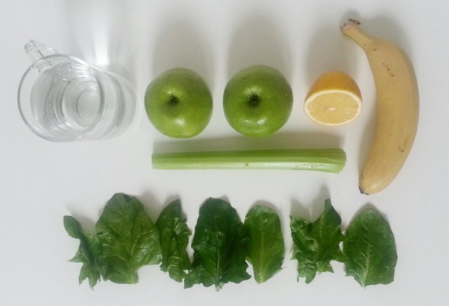 Рецепт Зеленый смузи для похудения