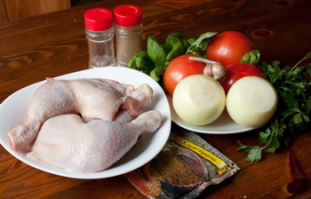 Рецепт Чахохбили из курицы с помидорами