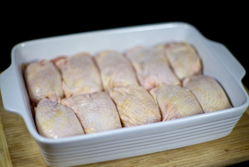 Рецепт Запеченная курица под соусом